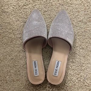 Steve Madden rhinestone flats